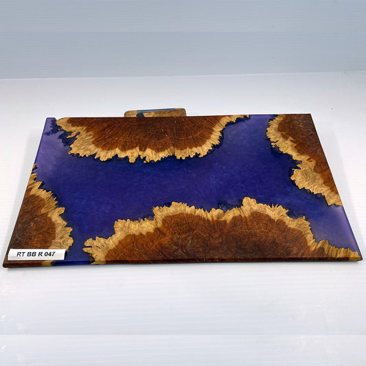 Mallee Burl Deep Purple Grazing Board Designs by David G